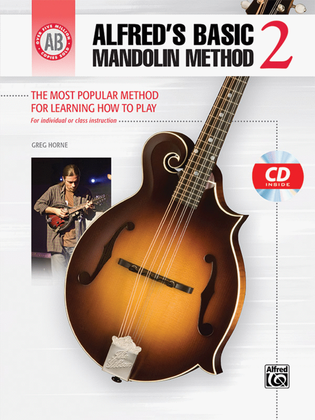 Book cover for Alfred's Basic Mandolin Method 2