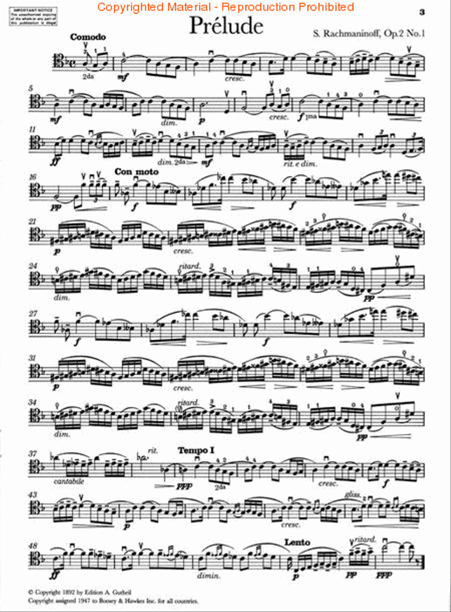 Prélude et Danse Orientale, Op. 2 Piano Accompaniment scores gallery preview page 2