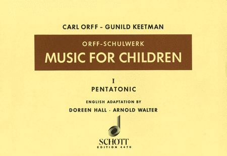 Music for Children by Carl Orff Voice - Sheet Music