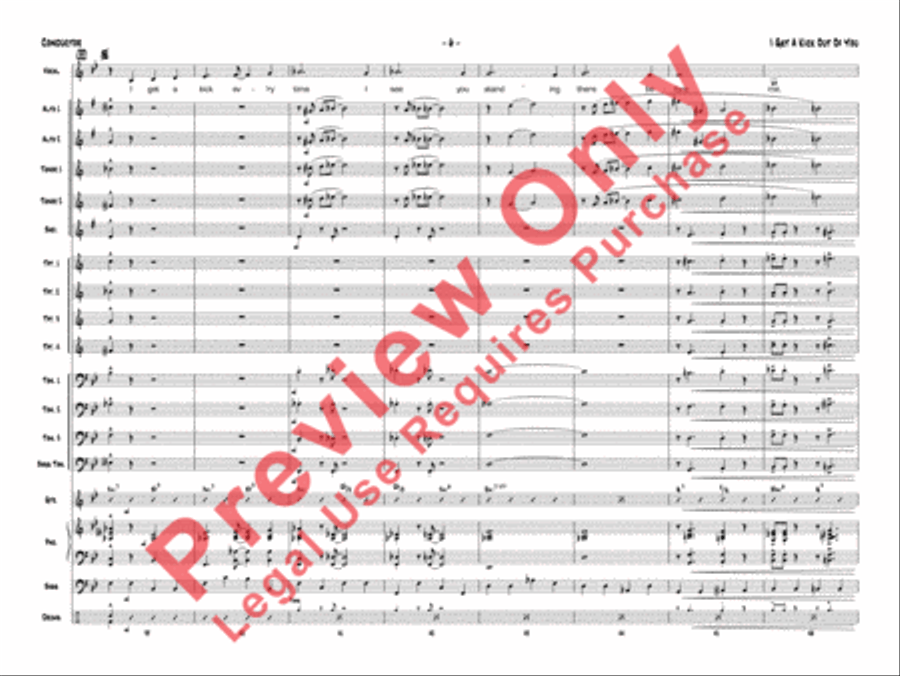 I Get a Kick Out of You Jazz Ensemble scores gallery preview page 9