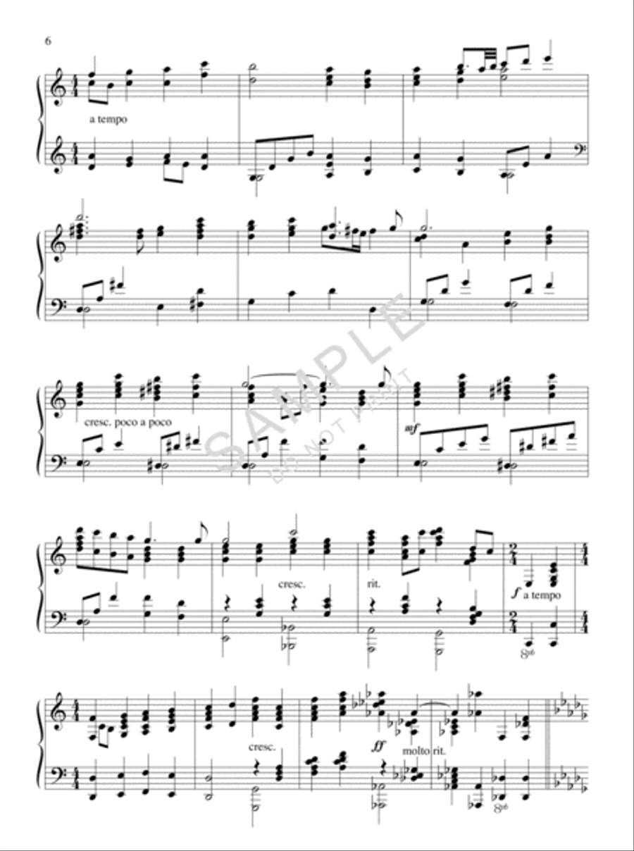 May Jesus Christ Be Praised! Piano Solo scores gallery preview page 3