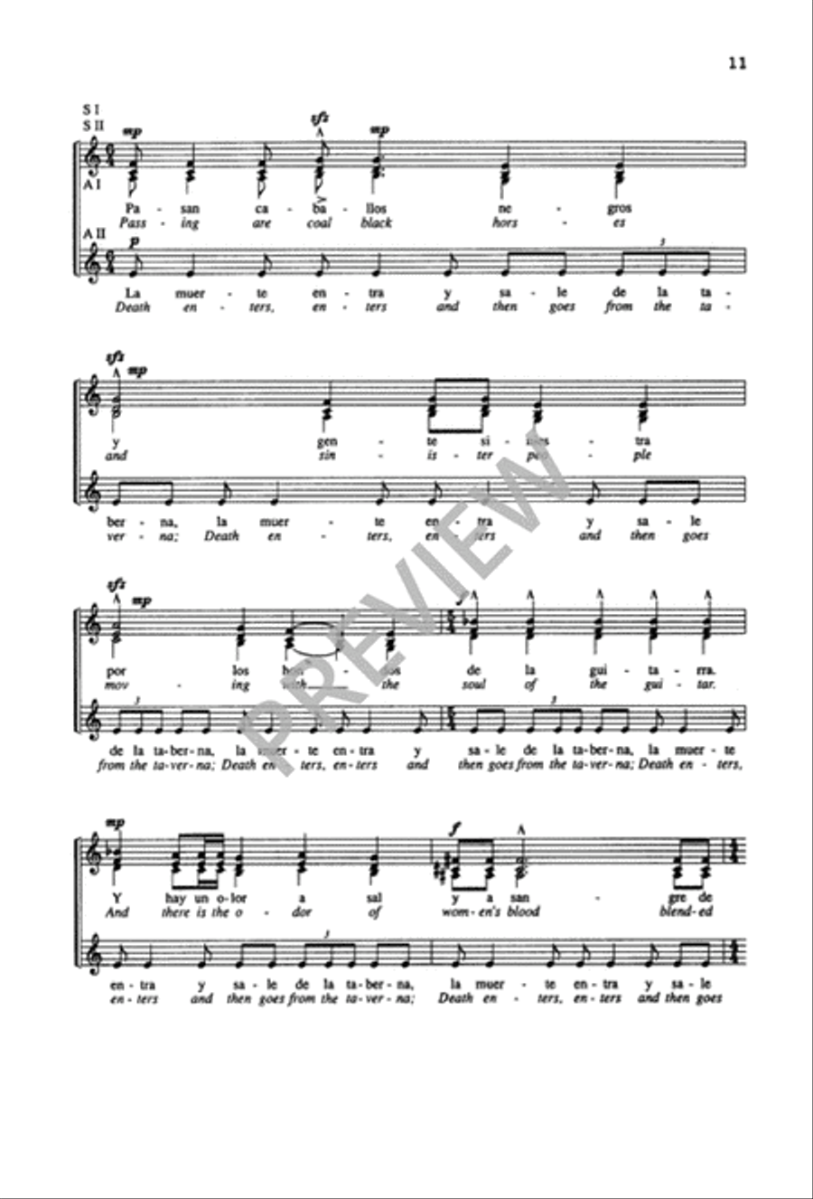 Suite de Lorca (SSAA) SSAA scores gallery preview page 12