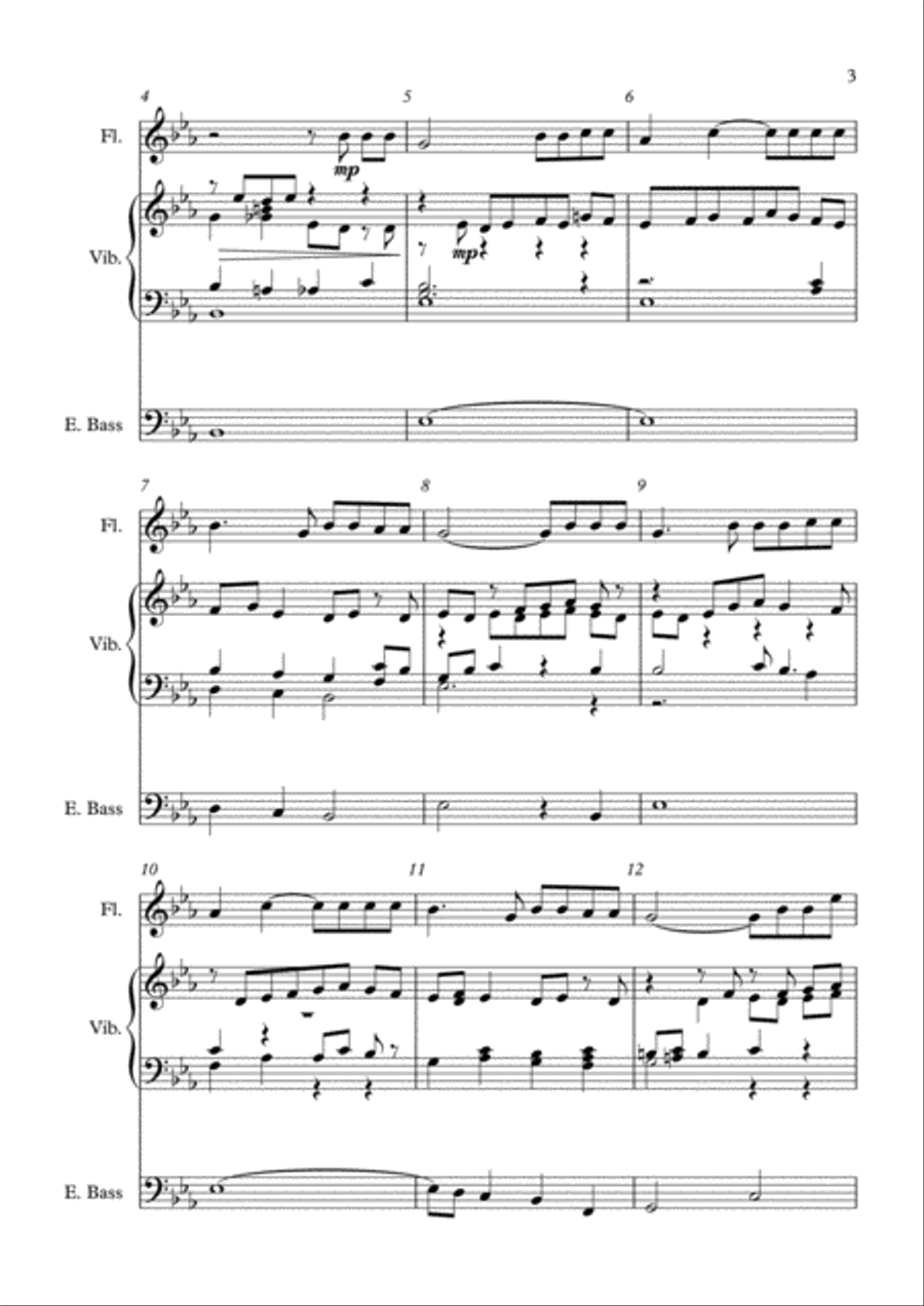 How great Thou art How great Thou art Handbell Choir scores gallery preview page 3