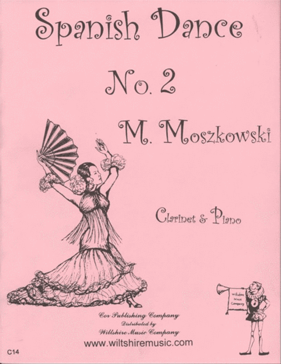 Spanish Dance No. 2 Clarinet Solo scores gallery preview page 1