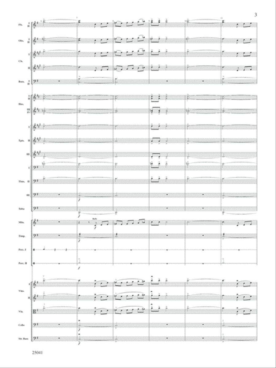 Mineola Waltz: Score Full Orchestra scores gallery preview page 3