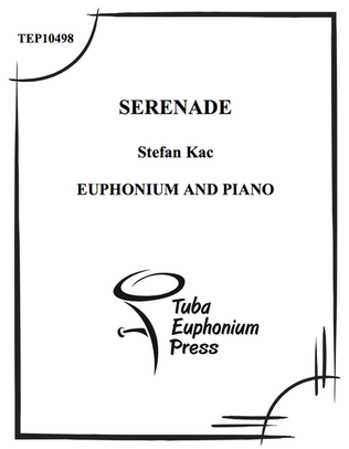 Book cover for Serenade for Euphonium