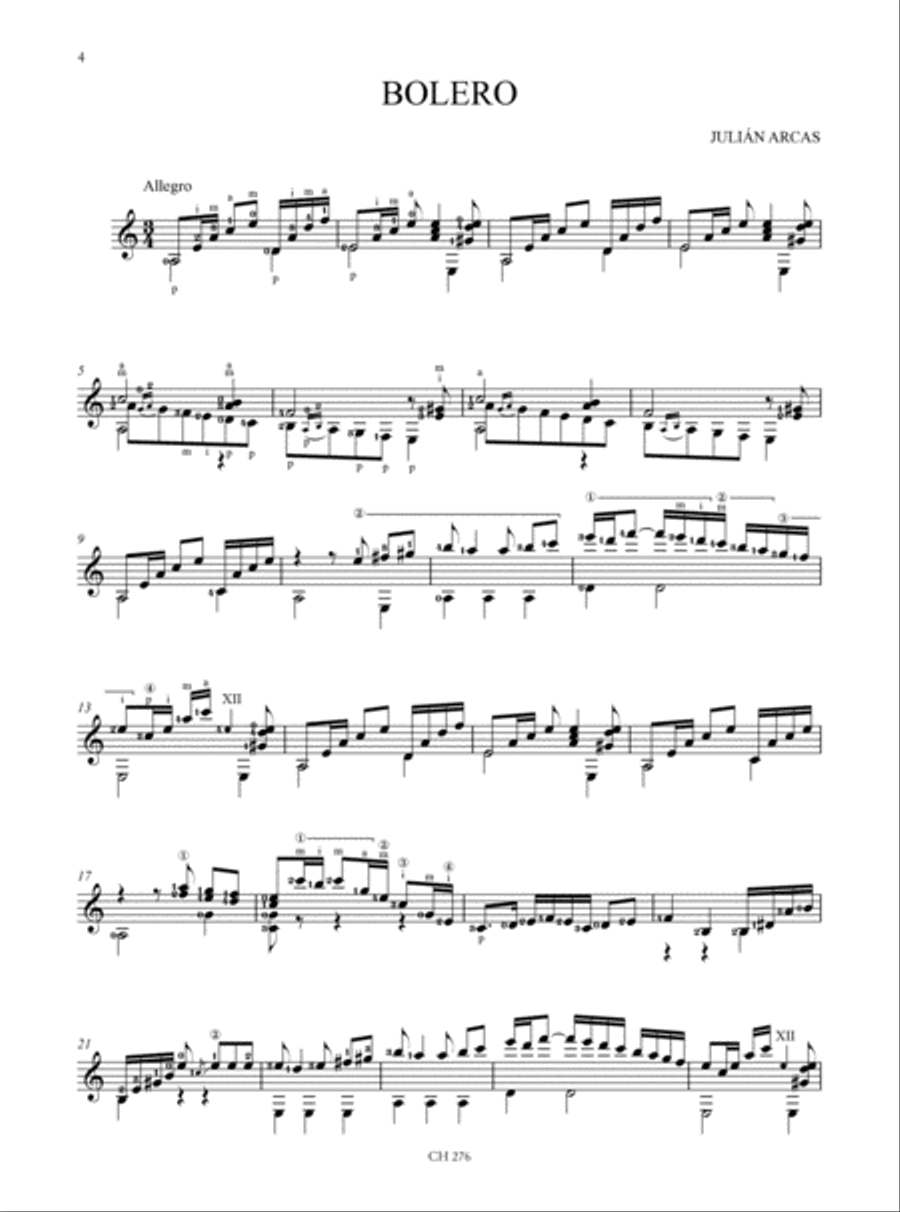 España Romántica. Anthology of Guitar Works by Spanish Masters of the 19th Century