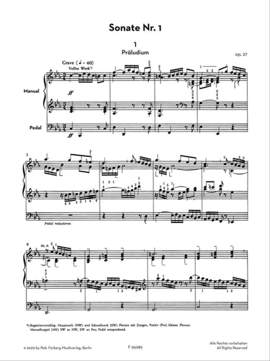 Ausgewählte Orgelsonaten Ausgewählte Orgelsonaten Organ scores gallery preview page 2