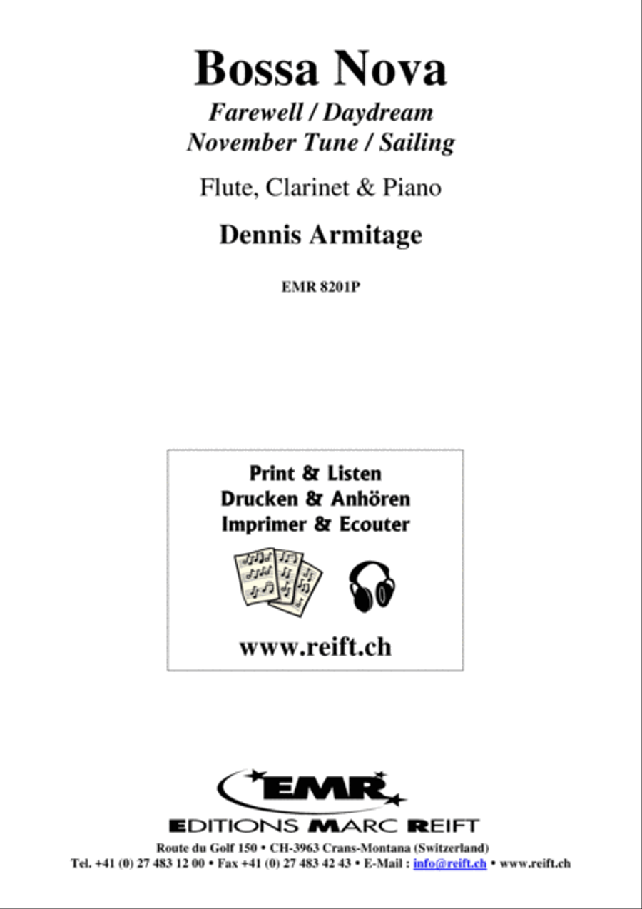 Bossa Nova Bossa Nova Woodwind Ensemble scores gallery preview page 2