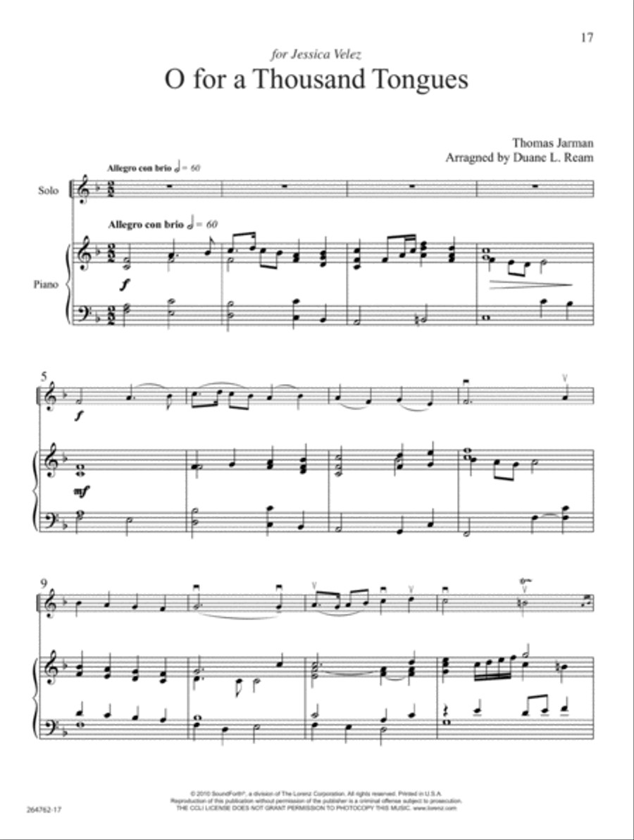 More Love to Thee Violin Solo scores gallery preview page 10
