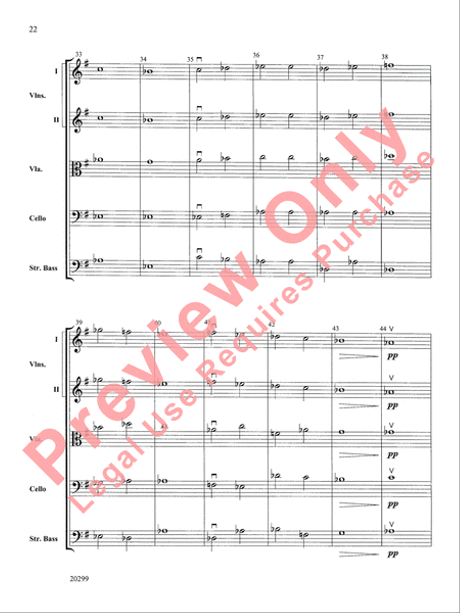 Pictures at an Exhibition, Selections from String Orchestra scores gallery preview page 23