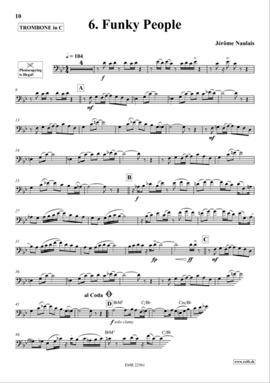 Play With Your Band Volume 2 Trombone scores gallery preview page 8