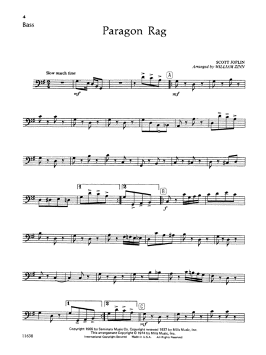 Ragtime Favorites for Strings String Orchestra scores gallery preview page 7