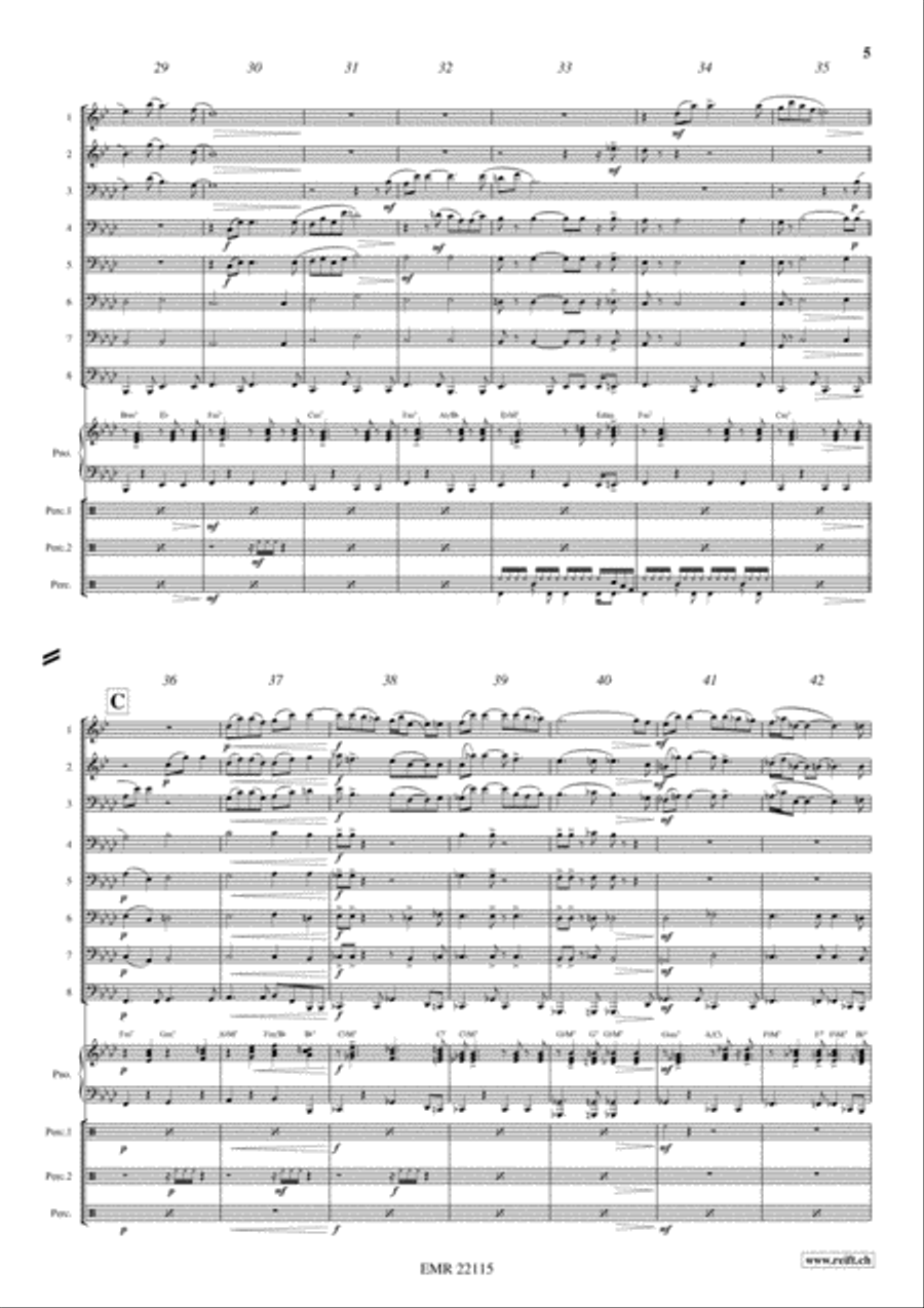 Bayside Brass Ensemble scores gallery preview page 5