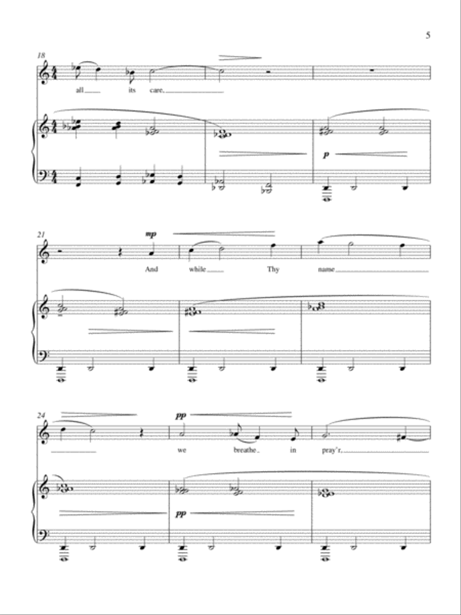 In Closer Bonds of Love to Thee Soprano Voice scores gallery preview page 4