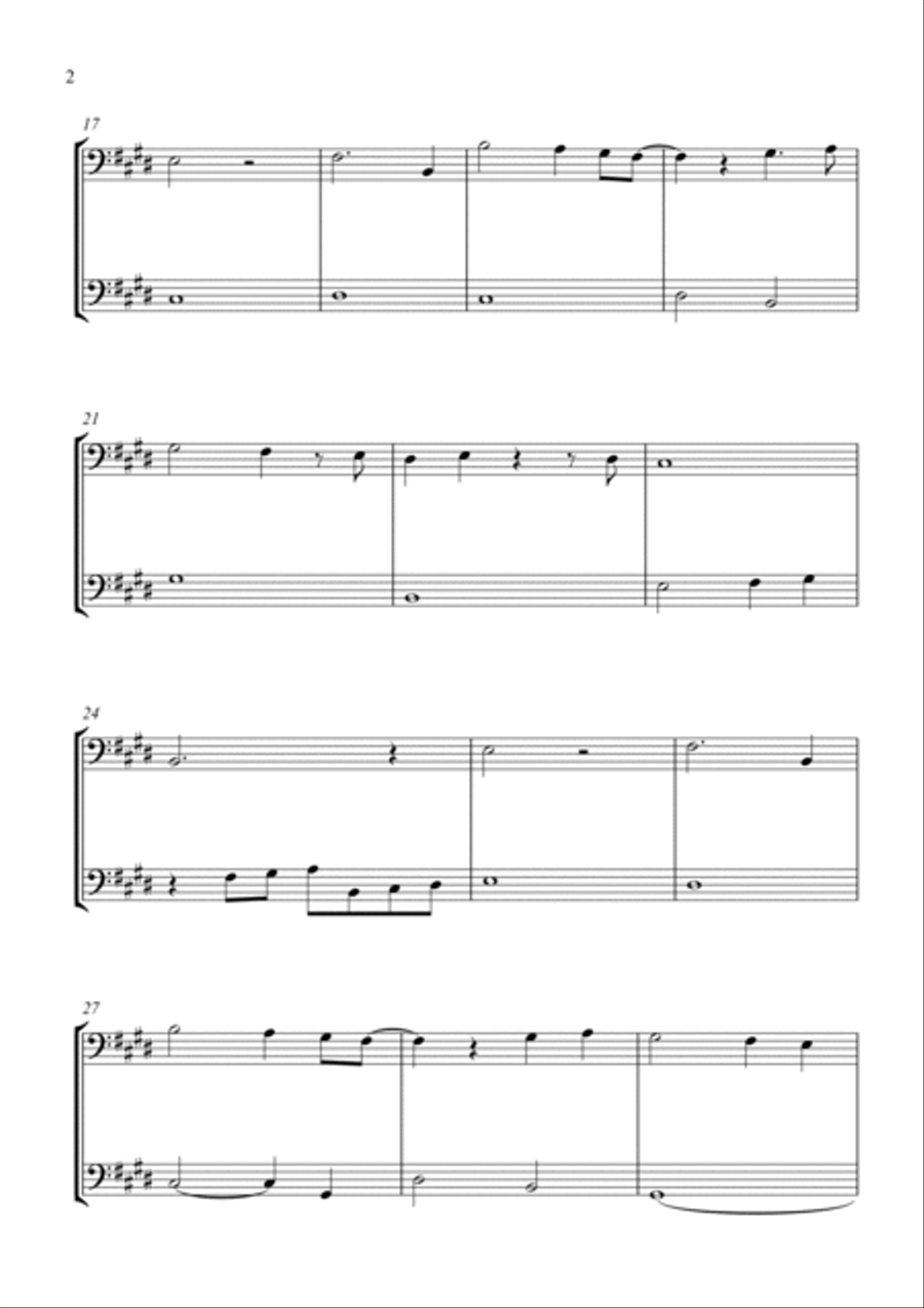 My Heart Will Go On (love Theme From 'titanic') Trombone Duet scores gallery preview page 2