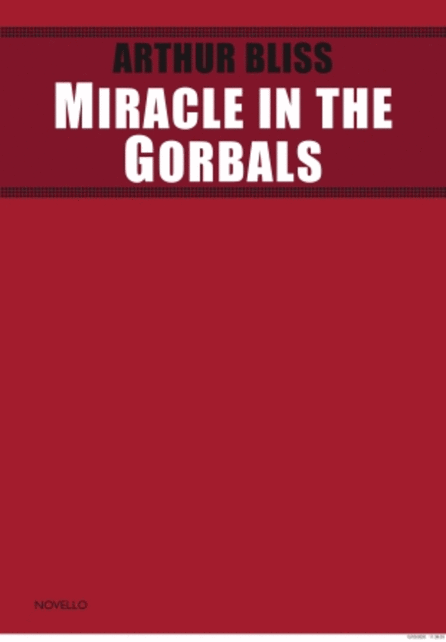 Miracle in the Gorbals Study Score scores gallery preview page 1