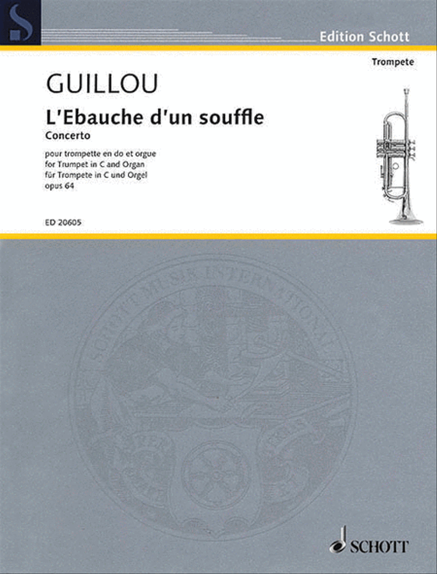 L'Ebauche d'un souffle, Op. 64 Trumpet scores gallery preview page 1