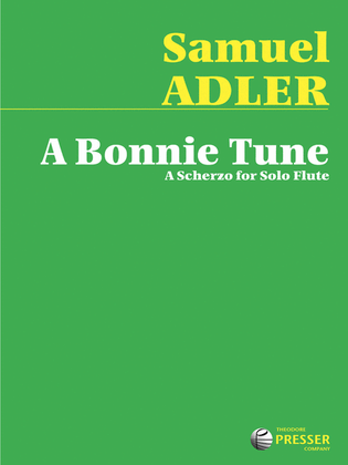 Book cover for A Bonnie Tune