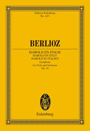 Book cover for Harold in Italy, Op. 16