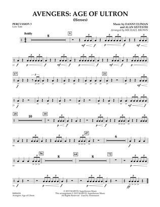 Avengers: The Age of Ultron (Main Theme) - Percussion 3