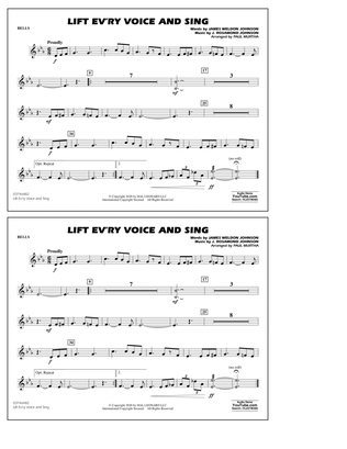 Book cover for Lift Ev'ry Voice and Sing (arr. Paul Murtha) - Bells