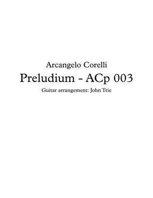 Preludium - ACp003 tab