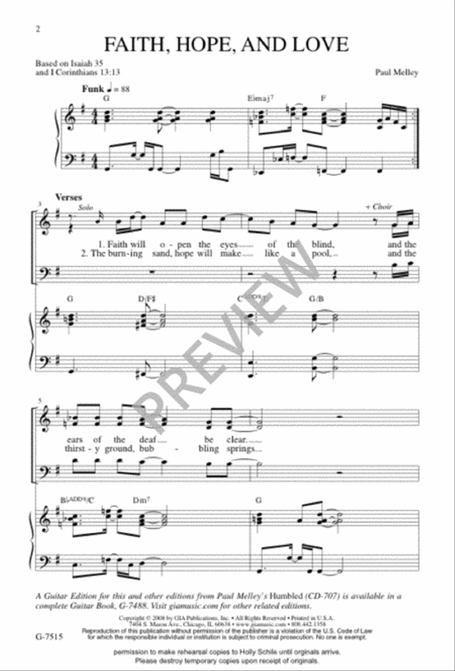 Faith, Hope, and Love 3-Part scores gallery preview page 2