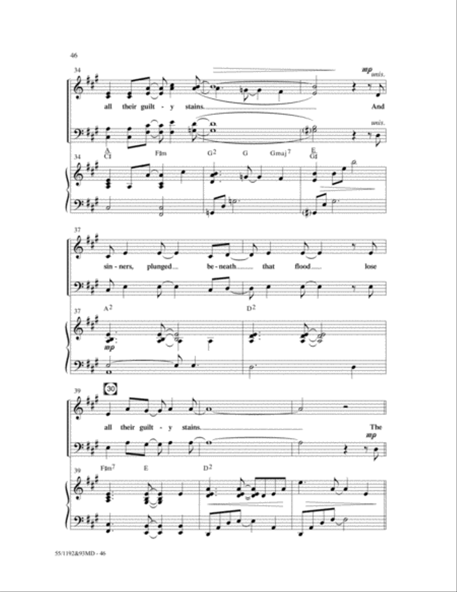 The Lamb 4-Part scores gallery preview page 27