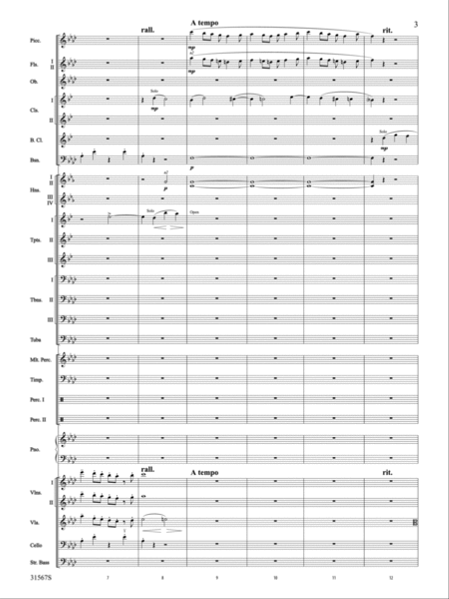 Tahiti Trot Tahiti Trot Full Orchestra scores gallery preview page 3