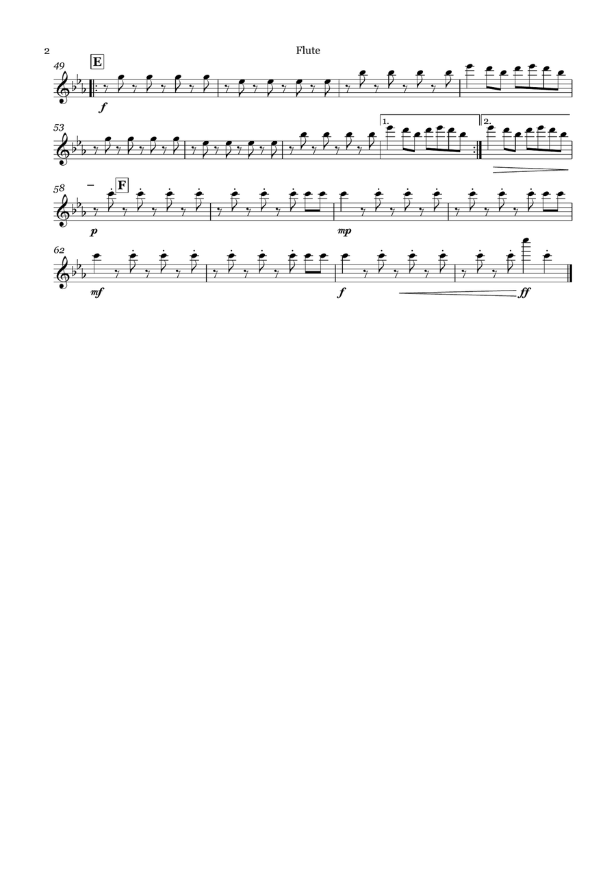 Poker Face Poker Face Woodwind Quartet scores gallery preview page 6