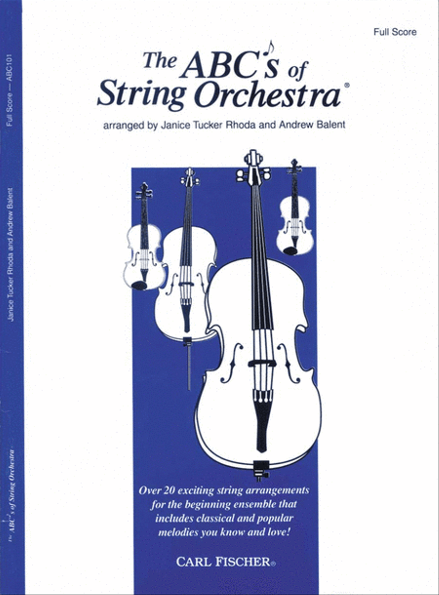 ABC's of String Orchestra (Full score) String Orchestra scores gallery preview page 1