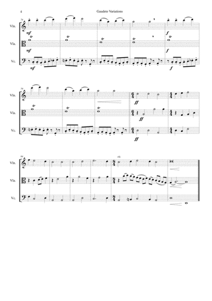 Gaudete Variations for string trio image number null