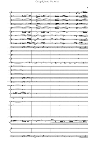 Concerto No. 1 in D Minor for Marimba (band score & parts) image number null