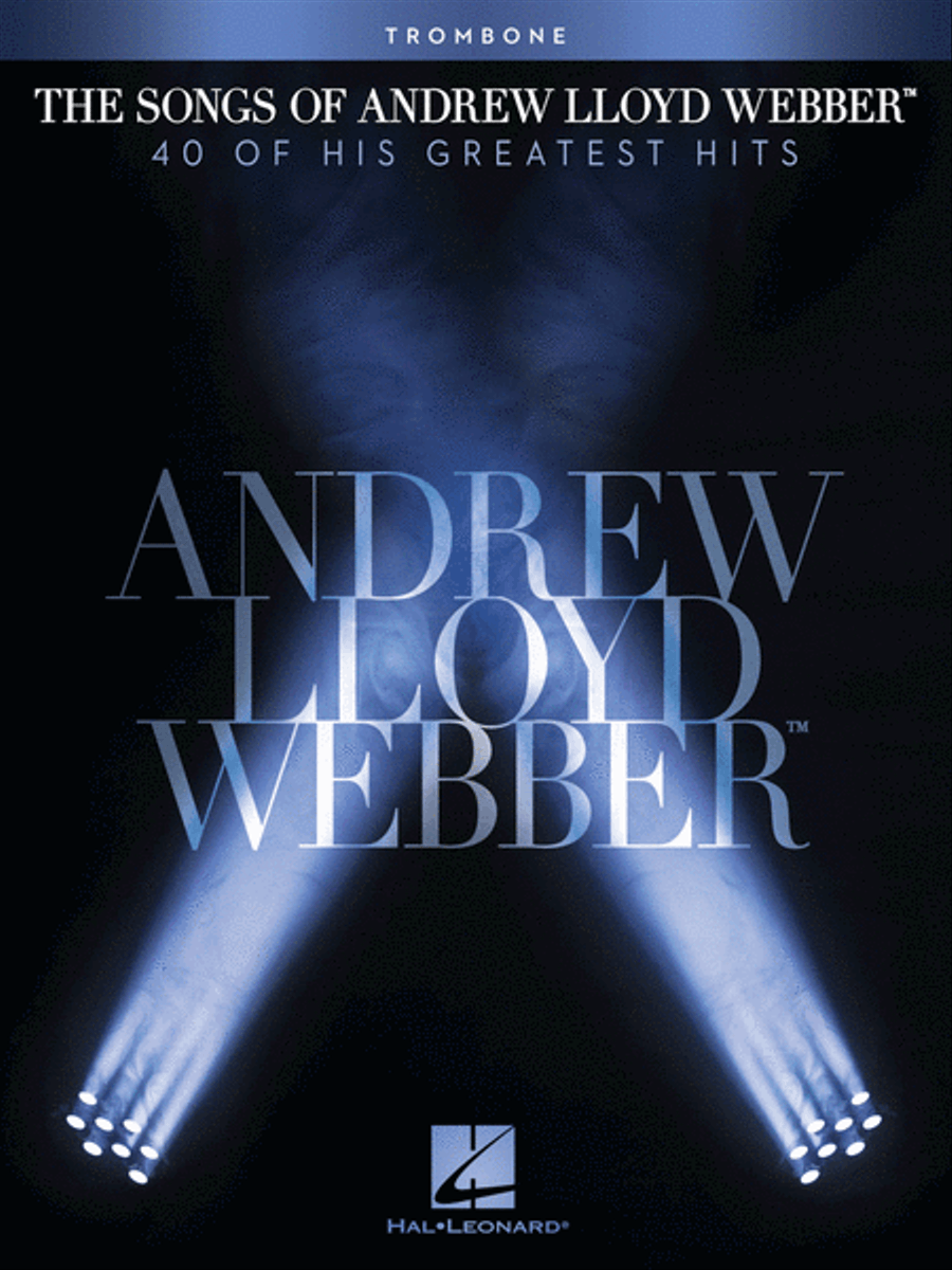 The Songs of Andrew Lloyd Webber Trombone Solo scores gallery preview page 1