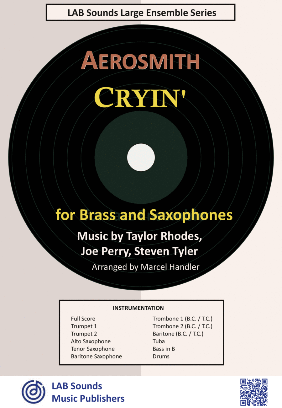 Cryin' Tenor Saxophone scores gallery preview page 1