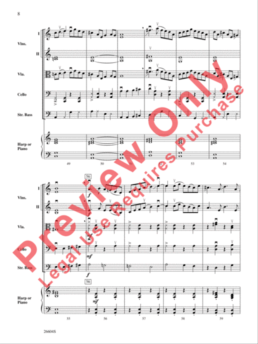 Creaking Tree String Orchestra scores gallery preview page 9