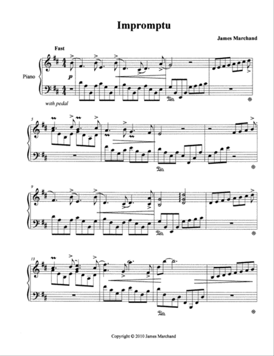 Impromptu in B Minor