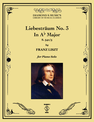 Book cover for Liebestraum No. 3 in Ab Major - Liszt - Piano Solo
