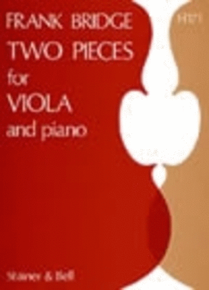 Book cover for Bridge - 2 Pieces Viola/Pno Pensiero & Allegro Appassionata