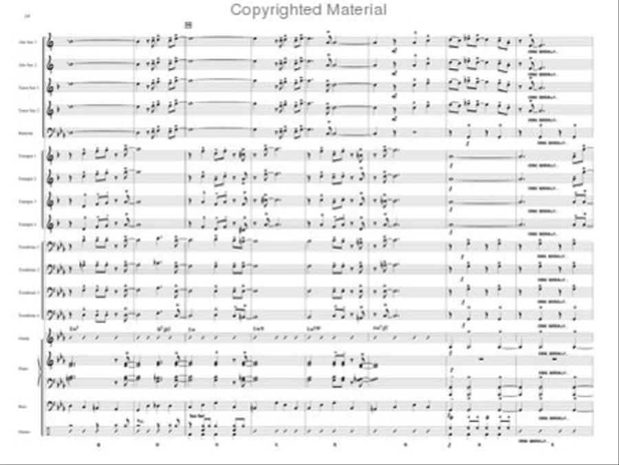 Minor Details Jazz Ensemble scores gallery preview page 13