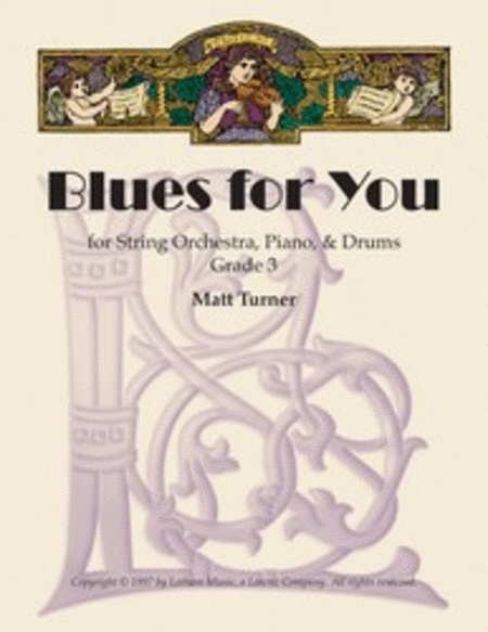 Blues for You for String Orchestra, Piano and Drums image number null