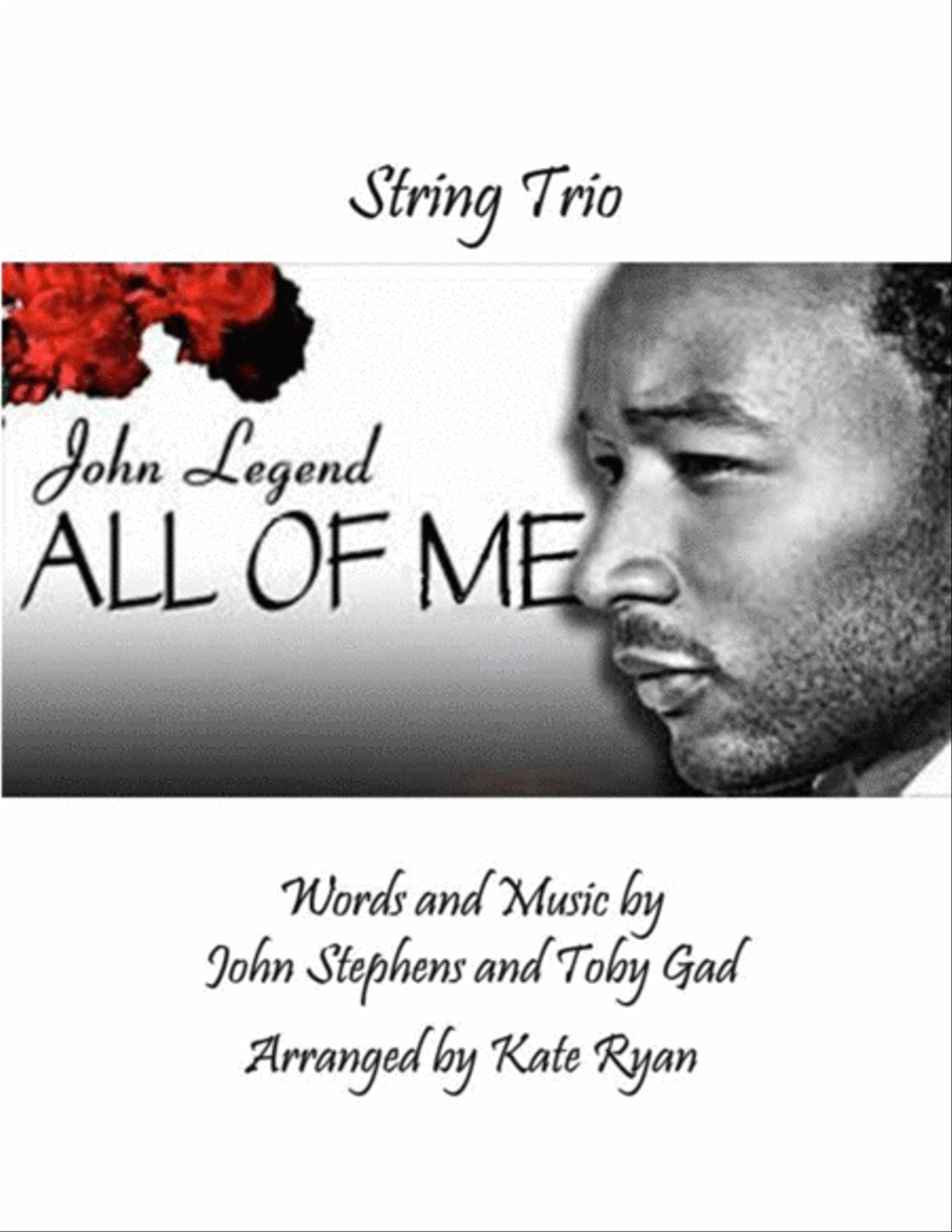 All Of Me String Trio scores gallery preview page 1