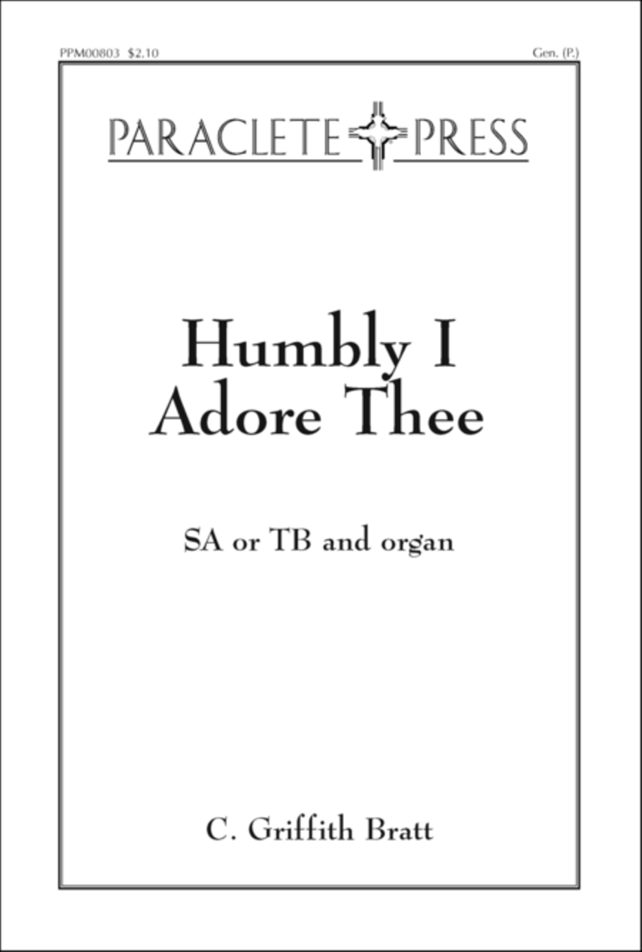 Humbly I Adore Thee/Adoro Devote TB scores gallery preview page 1