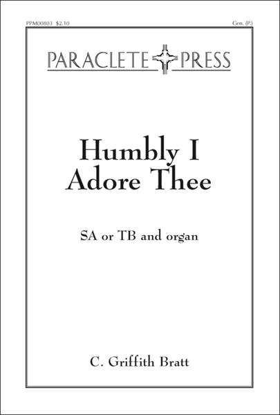 Humbly I Adore Thee/Adoro Devote image number null