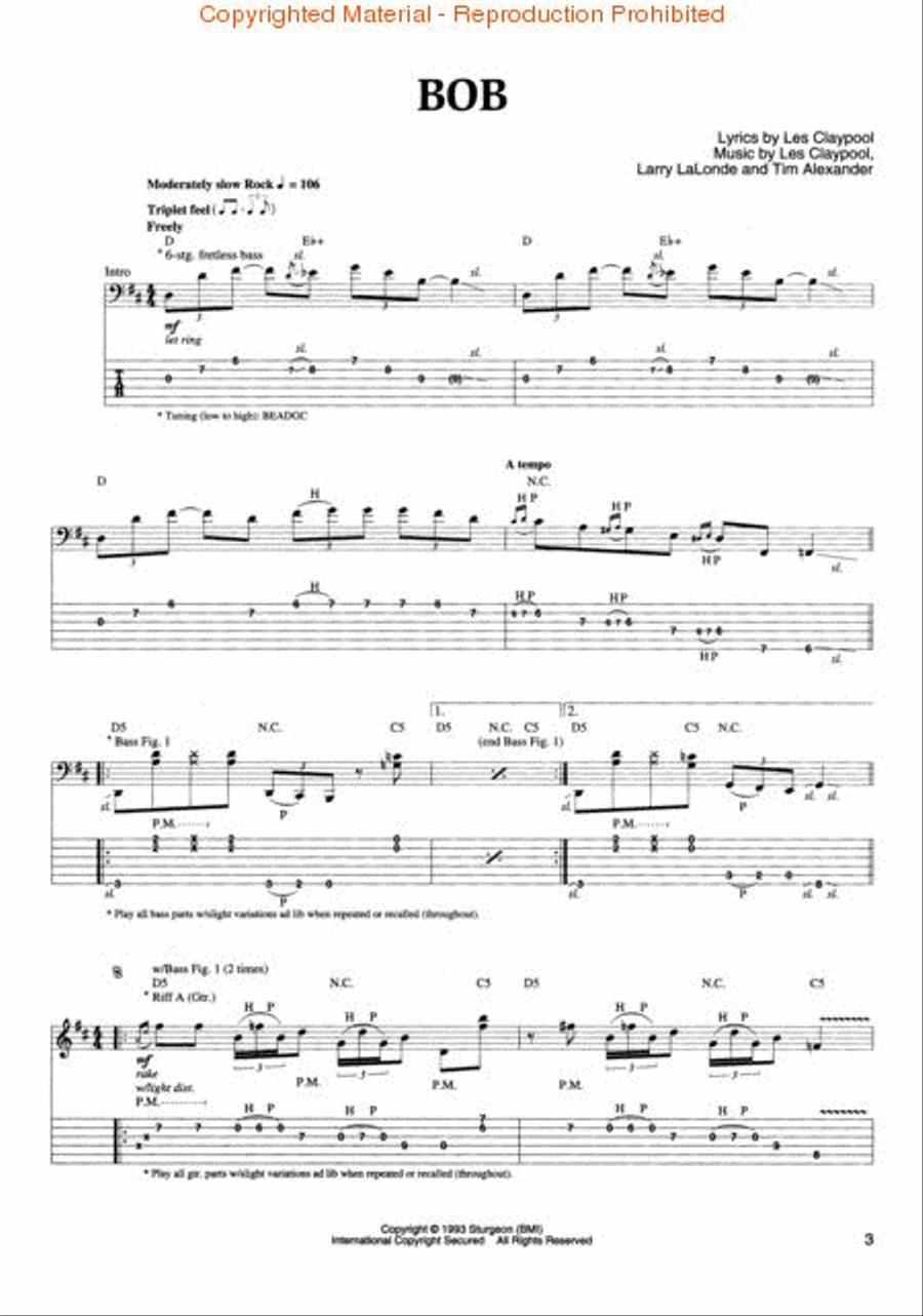 Anthology - A thru N Electric Guitar scores gallery preview page 2