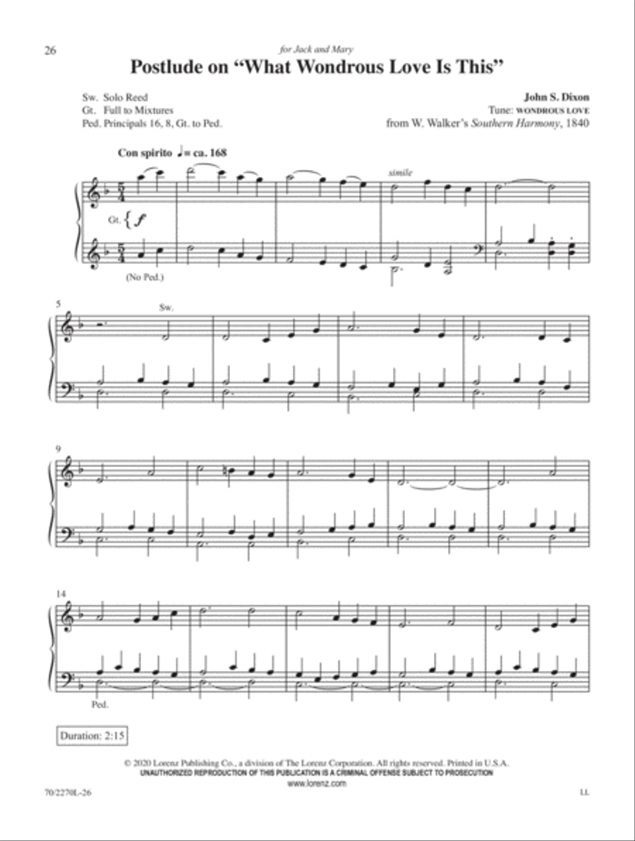 Versatile Voluntaries Versatile Voluntaries Organ Solo scores gallery preview page 8