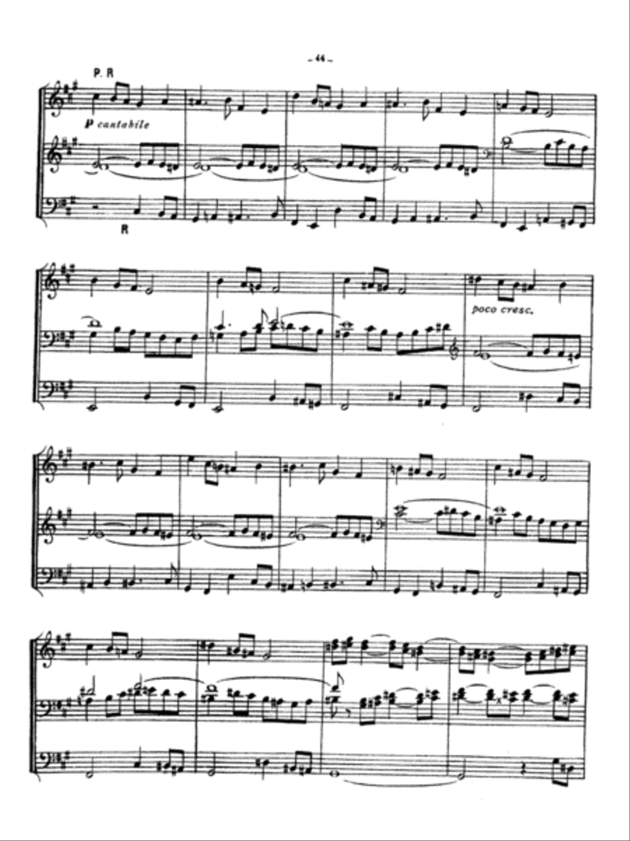 Vierne: Symphony No. 1, Op. 14 Organ scores gallery preview page 3
