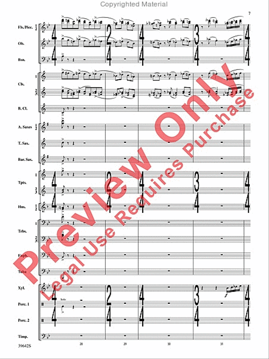 Chroma Concert Band scores gallery preview page 8
