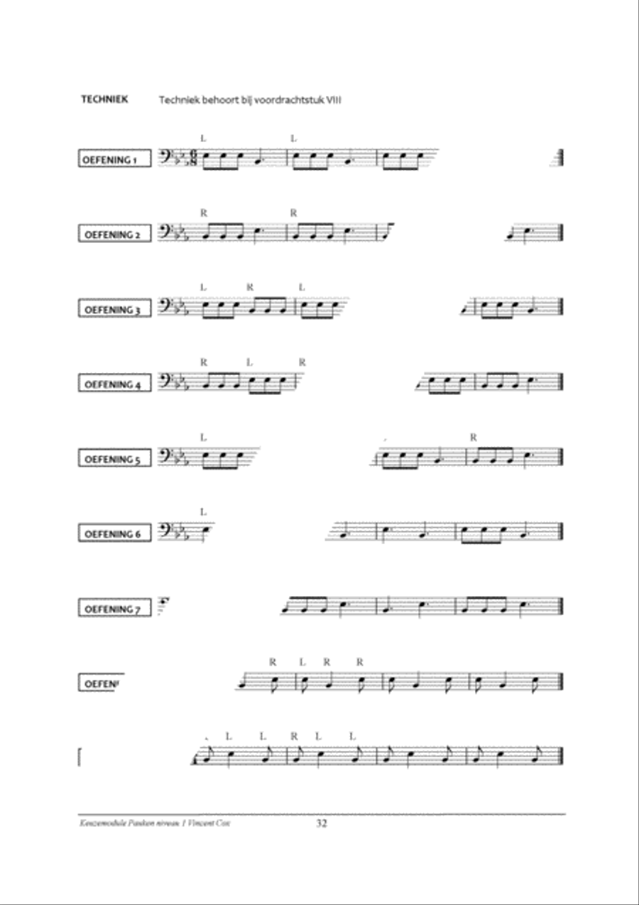 Percussion Modular: Pauken 1 Percussion scores gallery preview page 34